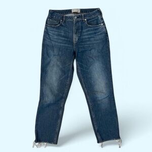 EVERLANE The Curvy Cheeky Ankle Jean High Waisted Jeans